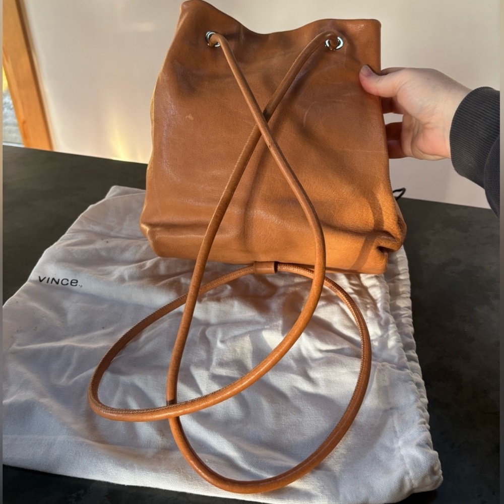 Vince Leather Backpack - Picture 3 of 7